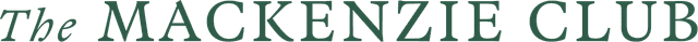 Mackenzie Club Wordmark - Dark Green